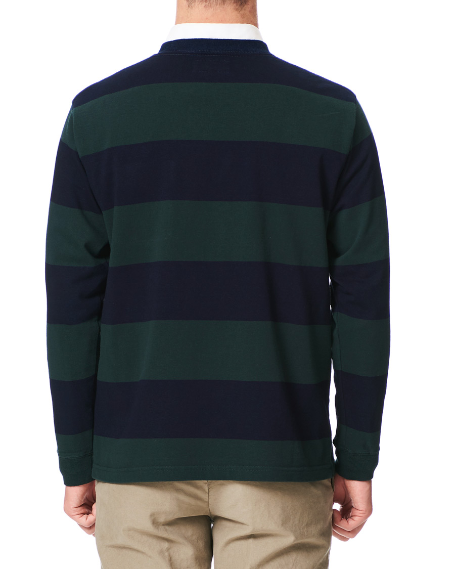 Herre | Trøjer | BEAMS PLUS | Pocket Gym Sweatshirt Navy/Green