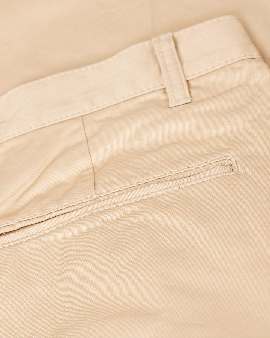 Herre | Bukser | BEAMS PLUS | Slim Fit Pleated Chinos Beige