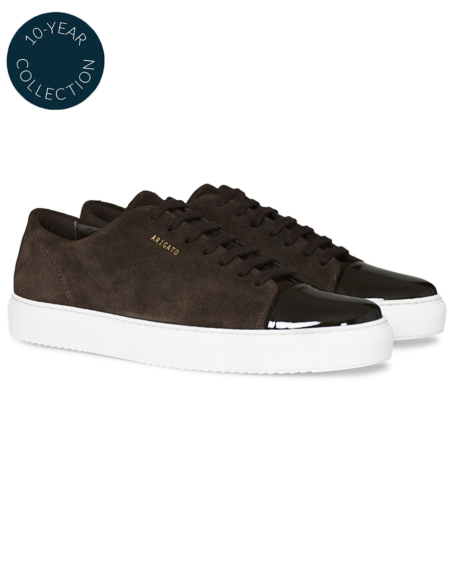 Herre | Axel Arigato High Shine Toe Cap Sneaker Brown Suede | Axel Arigato | High Shine Toe Cap Sneaker Brown Suede