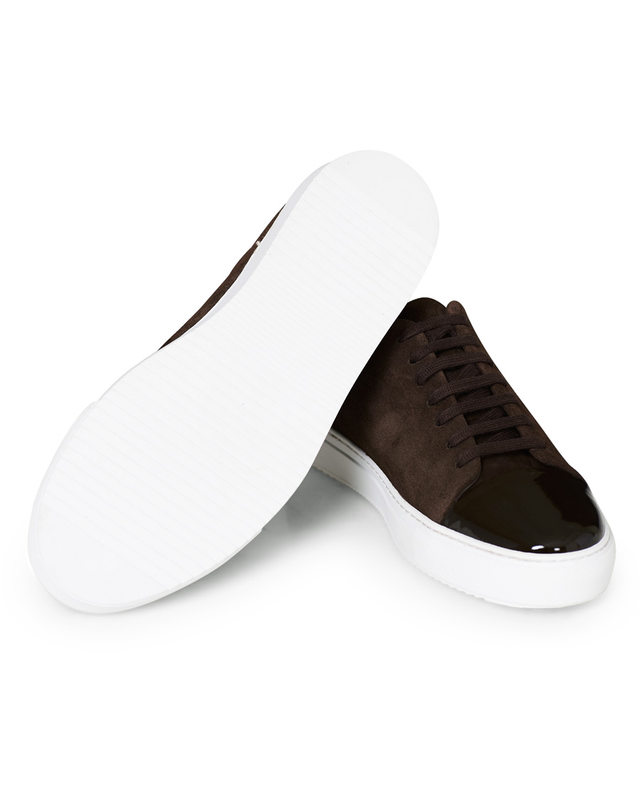 Herre | Axel Arigato High Shine Toe Cap Sneaker Brown Suede | Axel Arigato | High Shine Toe Cap Sneaker Brown Suede