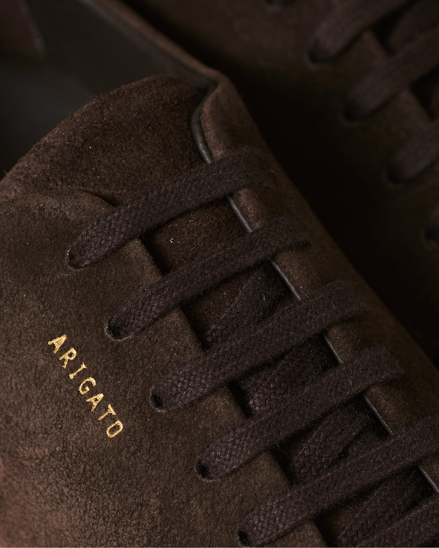 Herre | Axel Arigato High Shine Toe Cap Sneaker Brown Suede | Axel Arigato | High Shine Toe Cap Sneaker Brown Suede