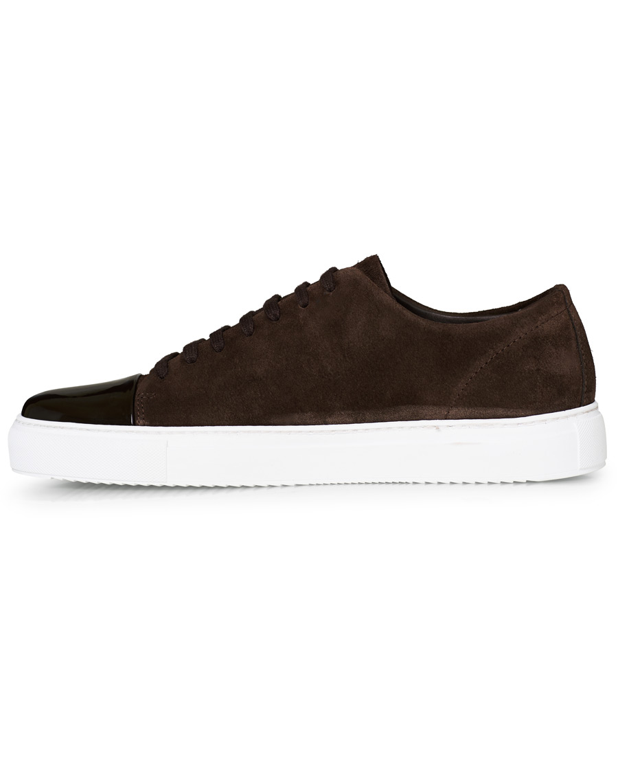 Herre | Axel Arigato High Shine Toe Cap Sneaker Brown Suede | Axel Arigato | High Shine Toe Cap Sneaker Brown Suede