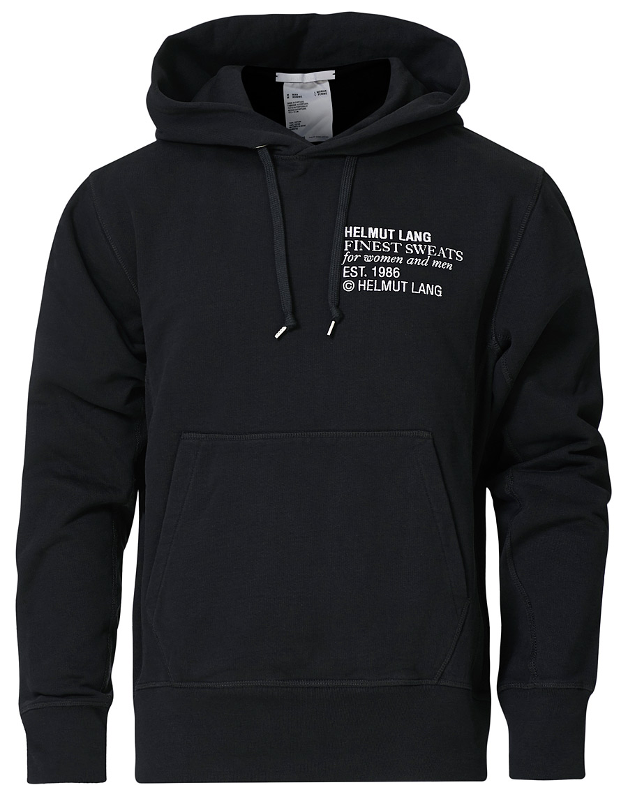 Herre | Trøjer | Helmut Lang | Standard Hoodie Black