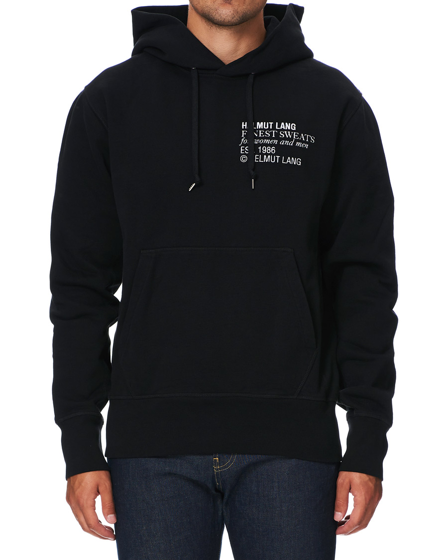 Herre | Trøjer | Helmut Lang | Standard Hoodie Black