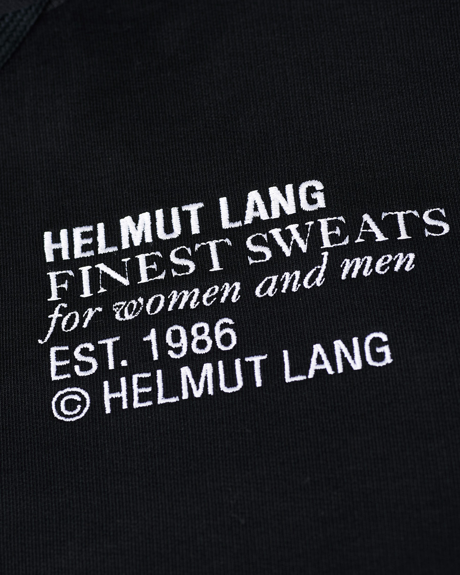 Herre | Trøjer | Helmut Lang | Standard Hoodie Black