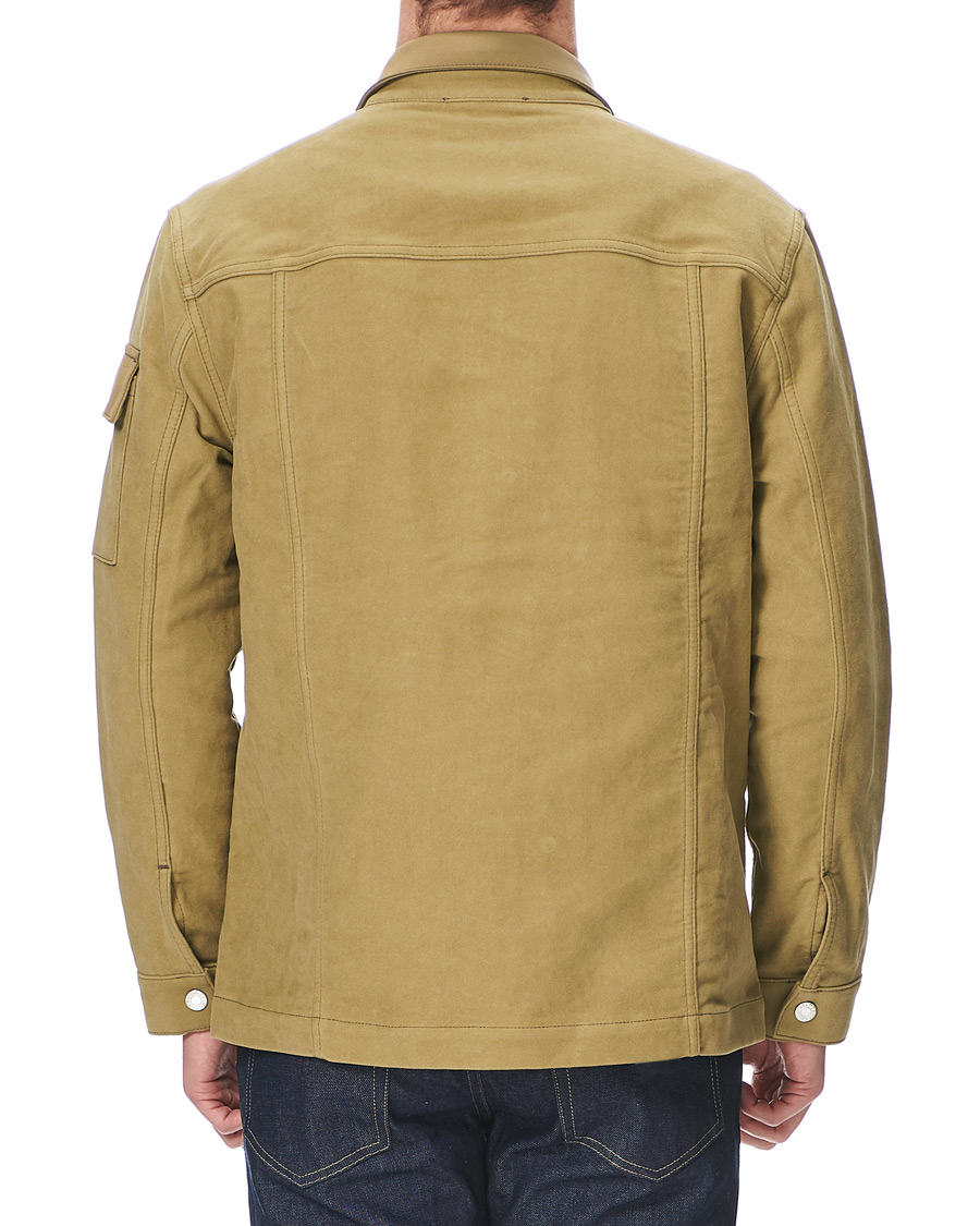 Herre | Jakker | Helmut Lang | Moleskine Trucker Jacket Pale Moss