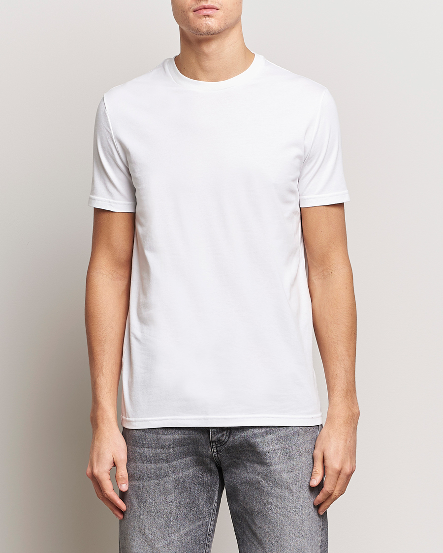 Herre | Dsquared2 | Dsquared2 | 2-Pack Cotton Stretch Crew Neck Tee White