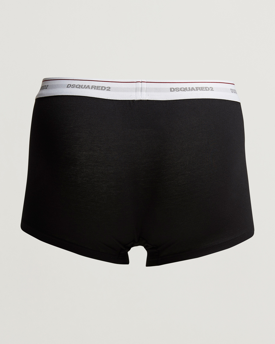 Herre | Loyalitetstilbud | Dsquared2 | 3-Pack Cotton Stretch Trunk Black