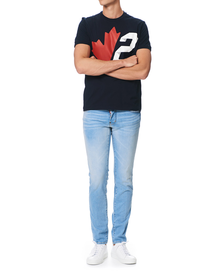 Herre | Jeans | Dsquared2 | Slim Jeans Light Caten Bros Wash