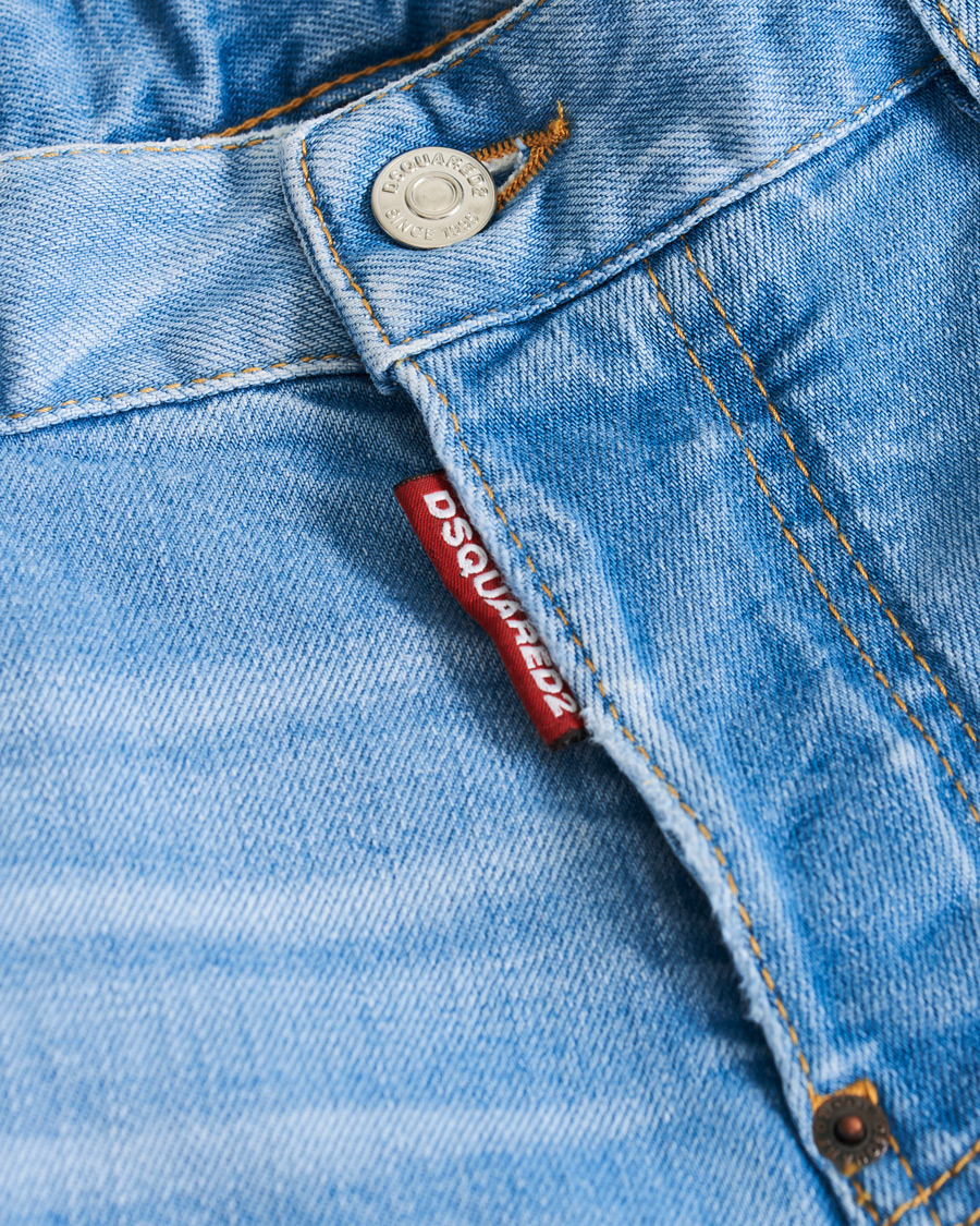 Herre | Jeans | Dsquared2 | Slim Jeans Light Caten Bros Wash