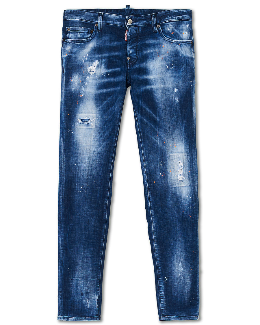 Herre | Jeans | Dsquared2 | Slim Jeans Medium Orange Country Wash