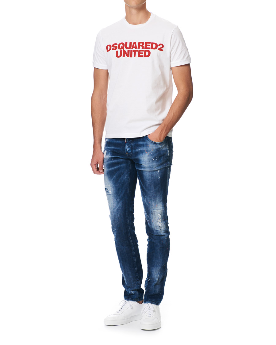 Herre | Jeans | Dsquared2 | Slim Jeans Medium Orange Country Wash