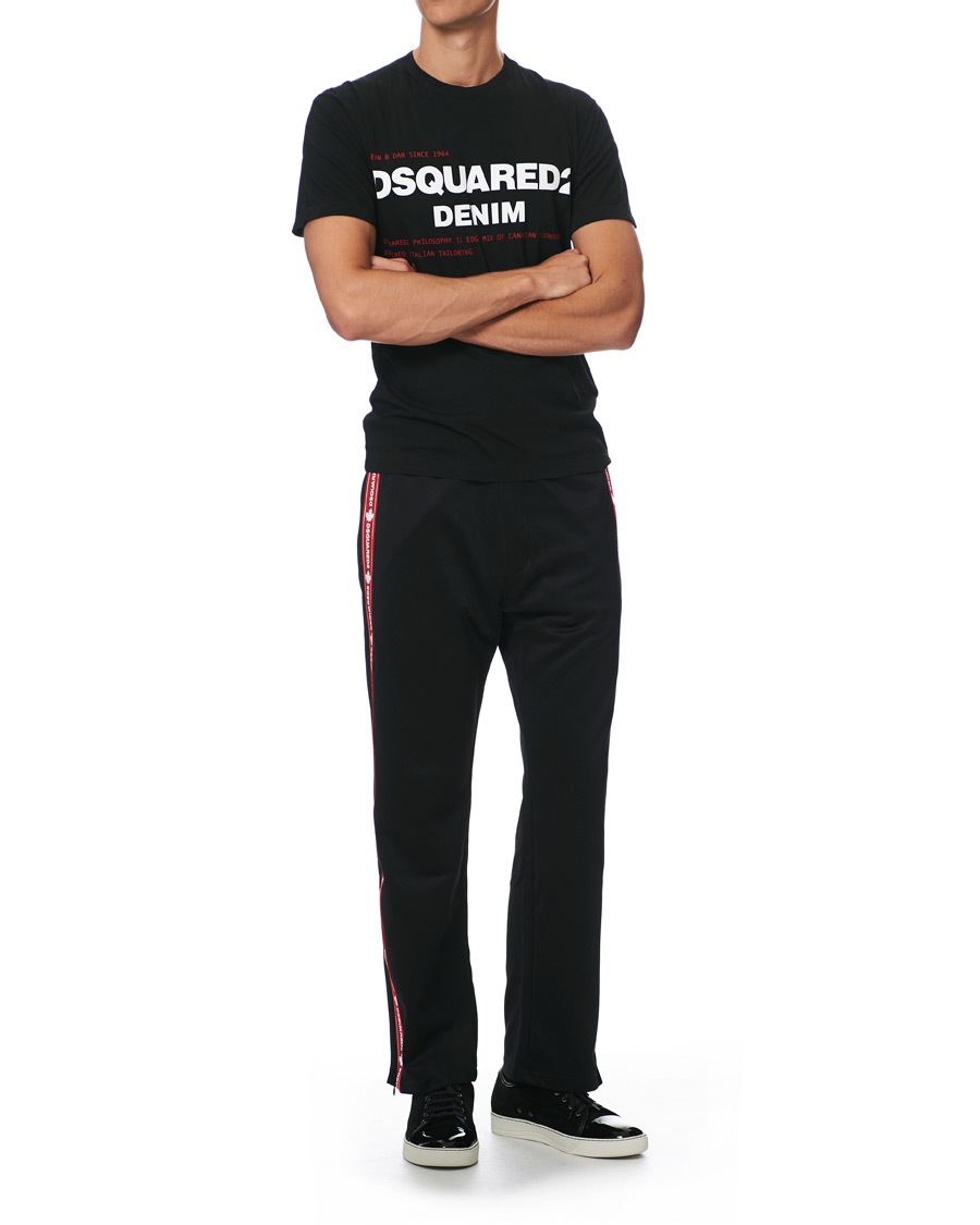Herre | Bukser | Dsquared2 | Track Logo Sweatpants Black