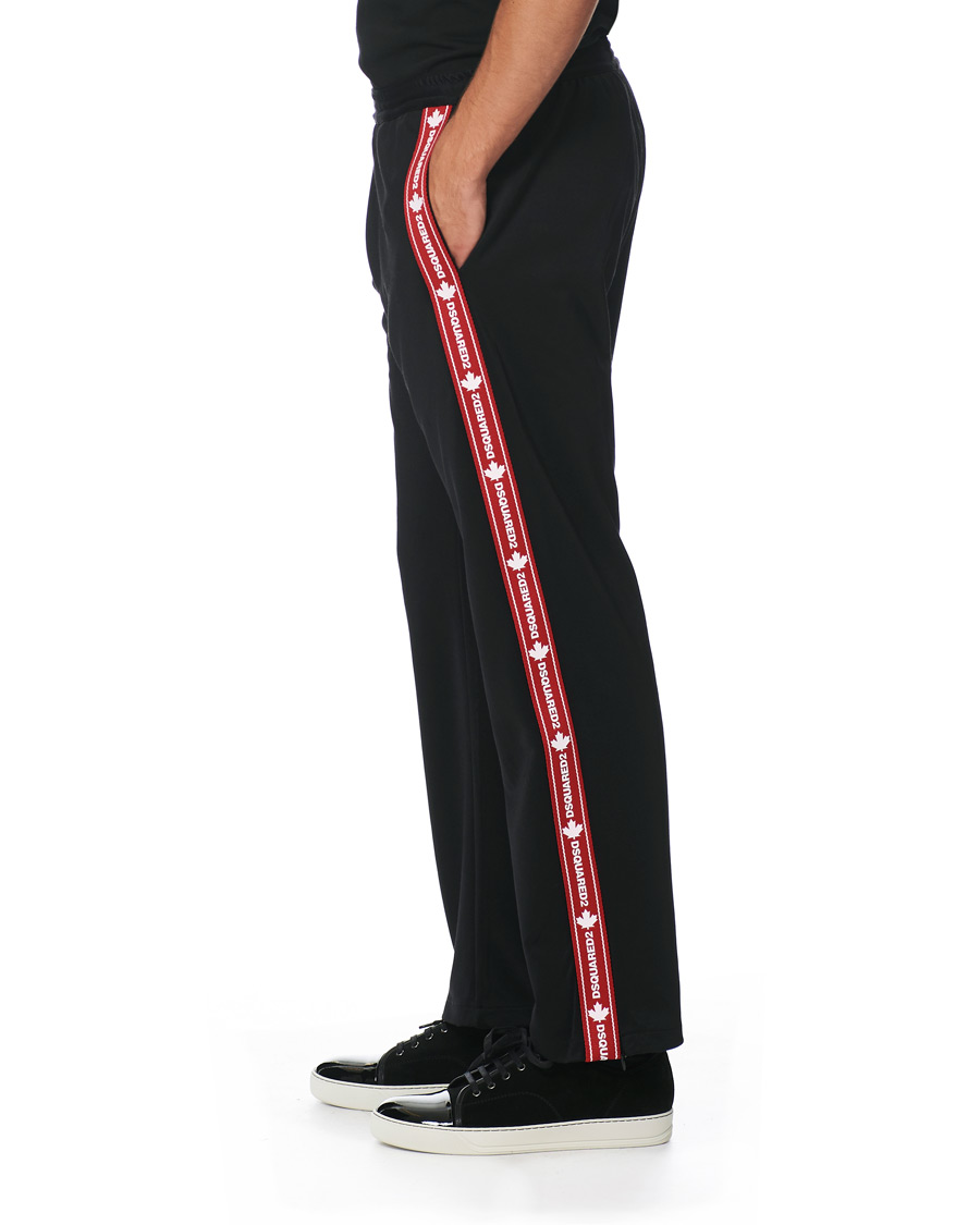 Herre | Bukser | Dsquared2 | Track Logo Sweatpants Black