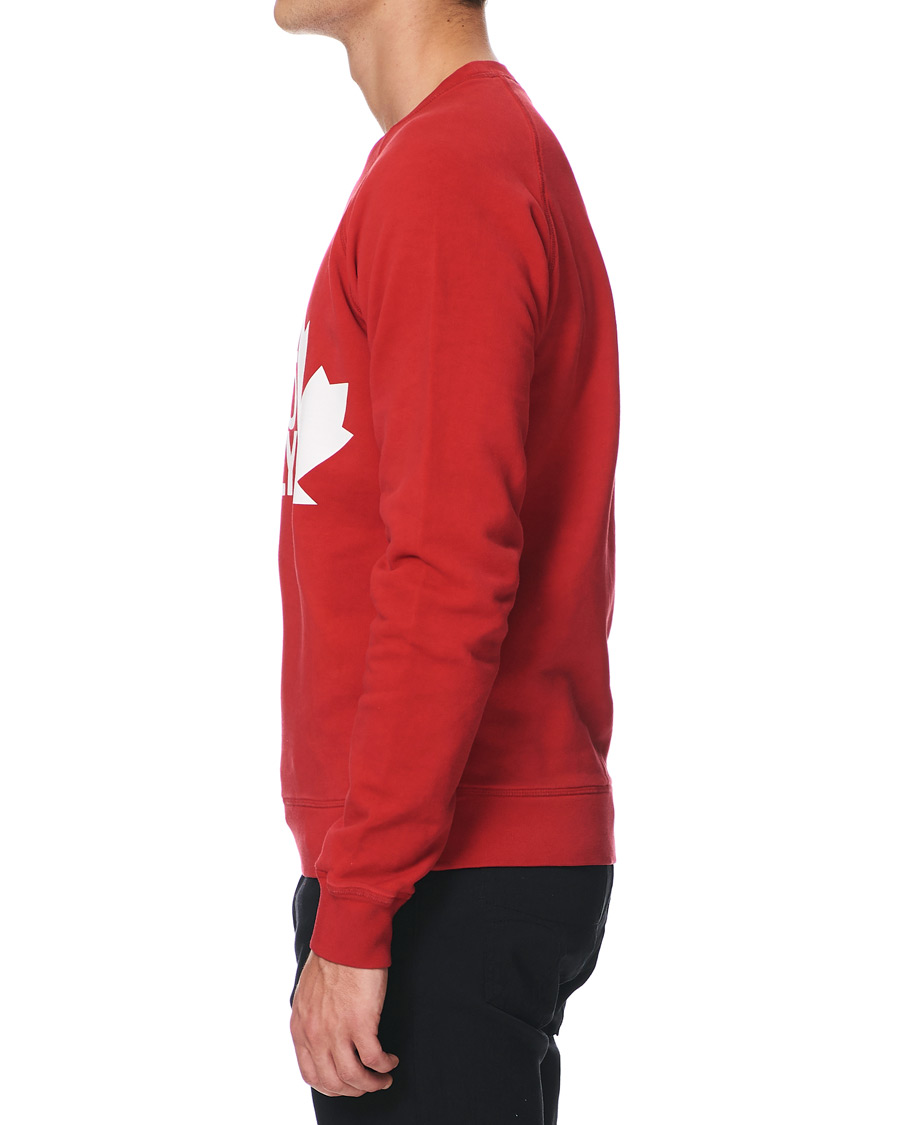 Herre | Trøjer | Dsquared2 | Classic Raglan Fit Sweatshirt Red
