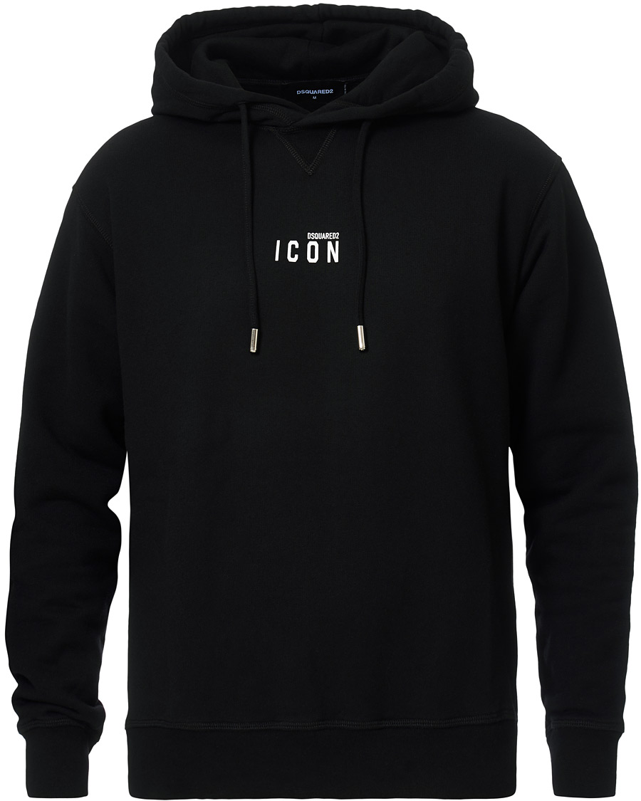 Herre | Trøjer | Dsquared2 | Cool Fit Icon Small Logo Hoodie Black