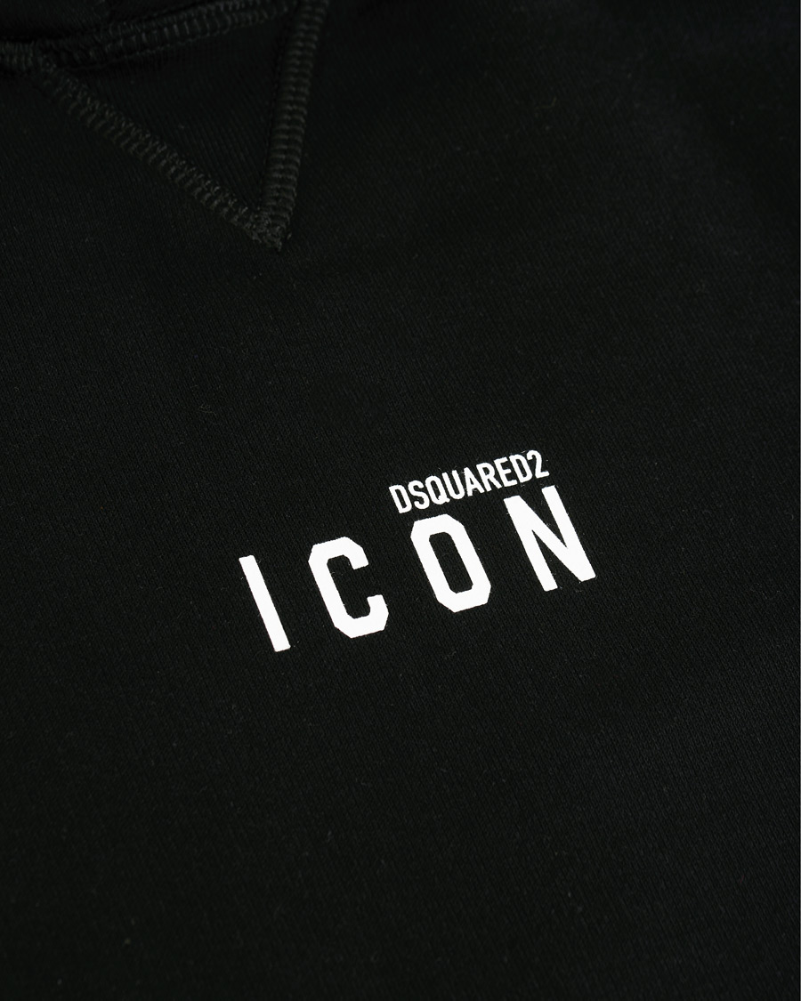 Herre | Trøjer | Dsquared2 | Cool Fit Icon Small Logo Hoodie Black