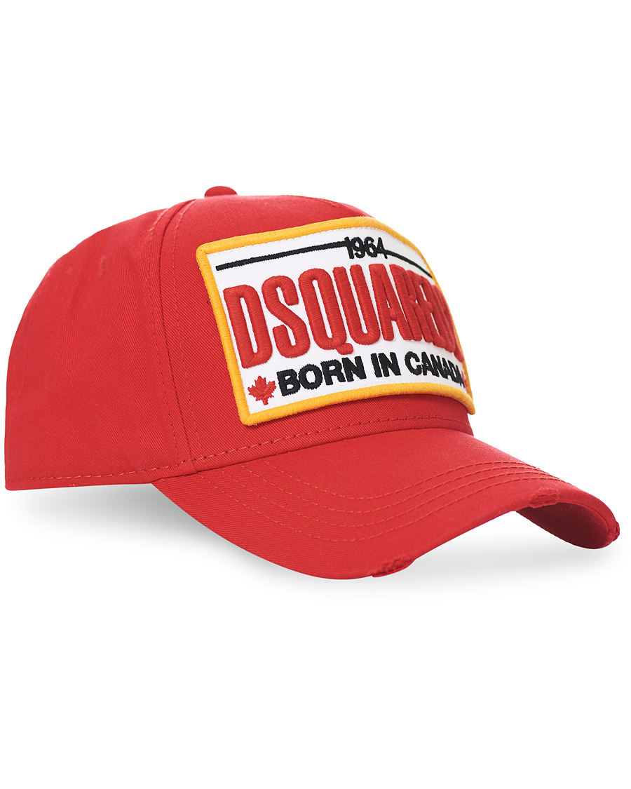 Herre | Dsquared2 Logo Cap Red | Dsquared2 | Logo Cap Red