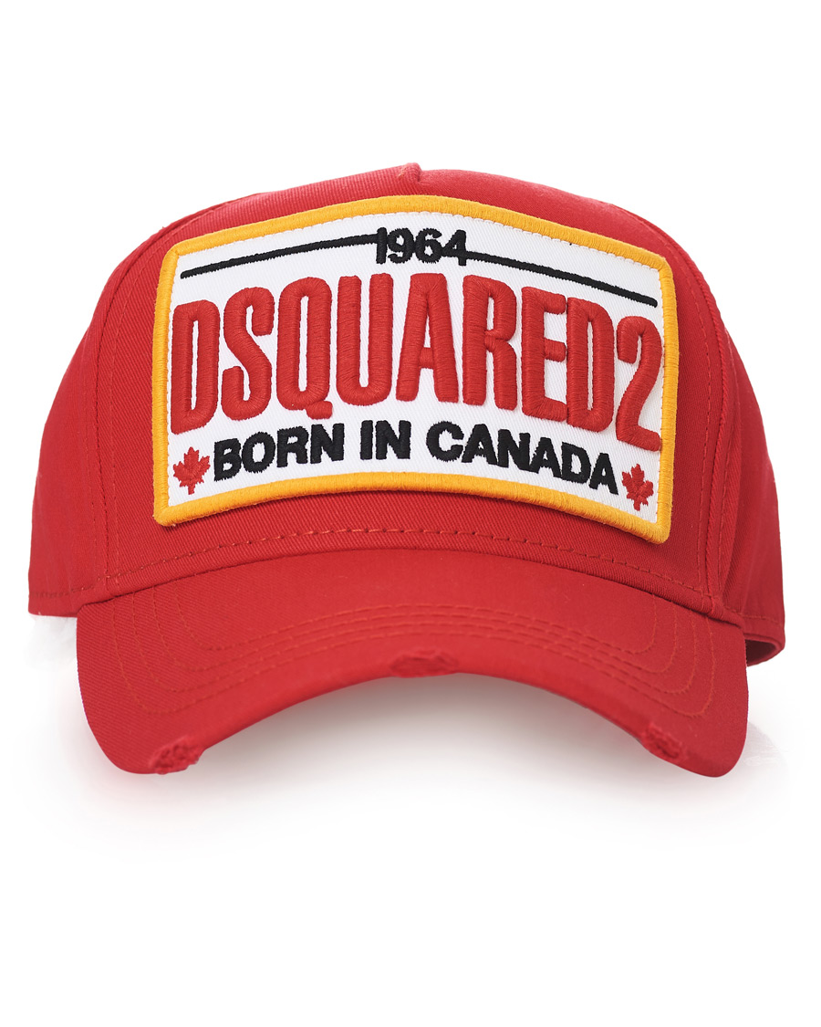 Herre | Dsquared2 Logo Cap Red | Dsquared2 | Logo Cap Red