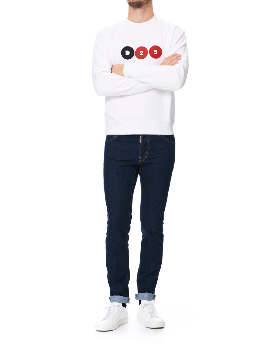 Herre | Trøjer | Dsquared2 | 25th Anniversary Capsule Collection Sweatshirt White