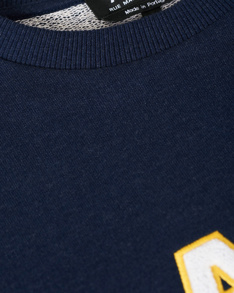 Herre | Trøjer | A.P.C. | Malcolm College Sweatshirt Navy