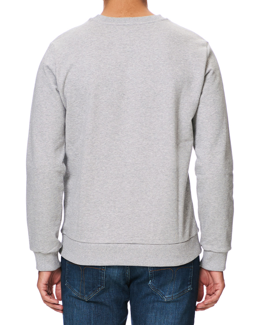 Herre | Trøjer | A.P.C. | Malcolm College Sweatshirt Light Grey