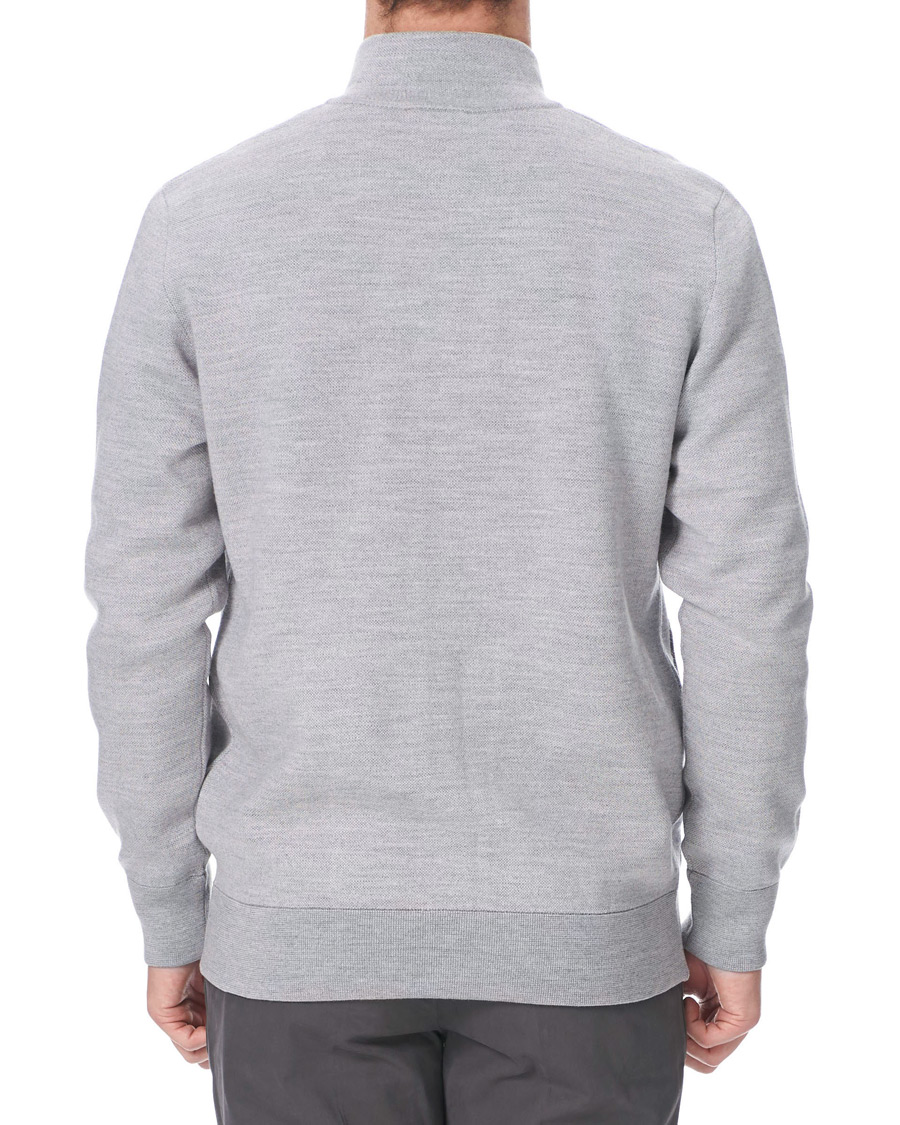 Herre | Trøjer | 14 Savile Row | Silk/Cashmere/Wool Cardigan Pale Grey
