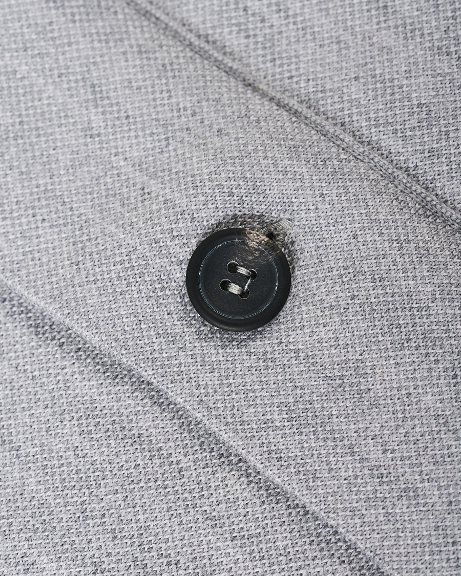 Herre | Trøjer | 14 Savile Row | Silk/Cashmere/Wool Cardigan Pale Grey