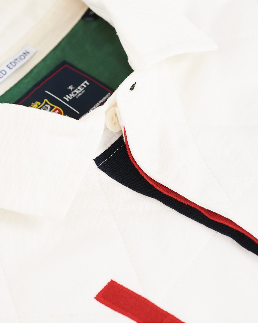 Herre | Trøjer | Hackett | Lions Long Sleeve Rugby Off White