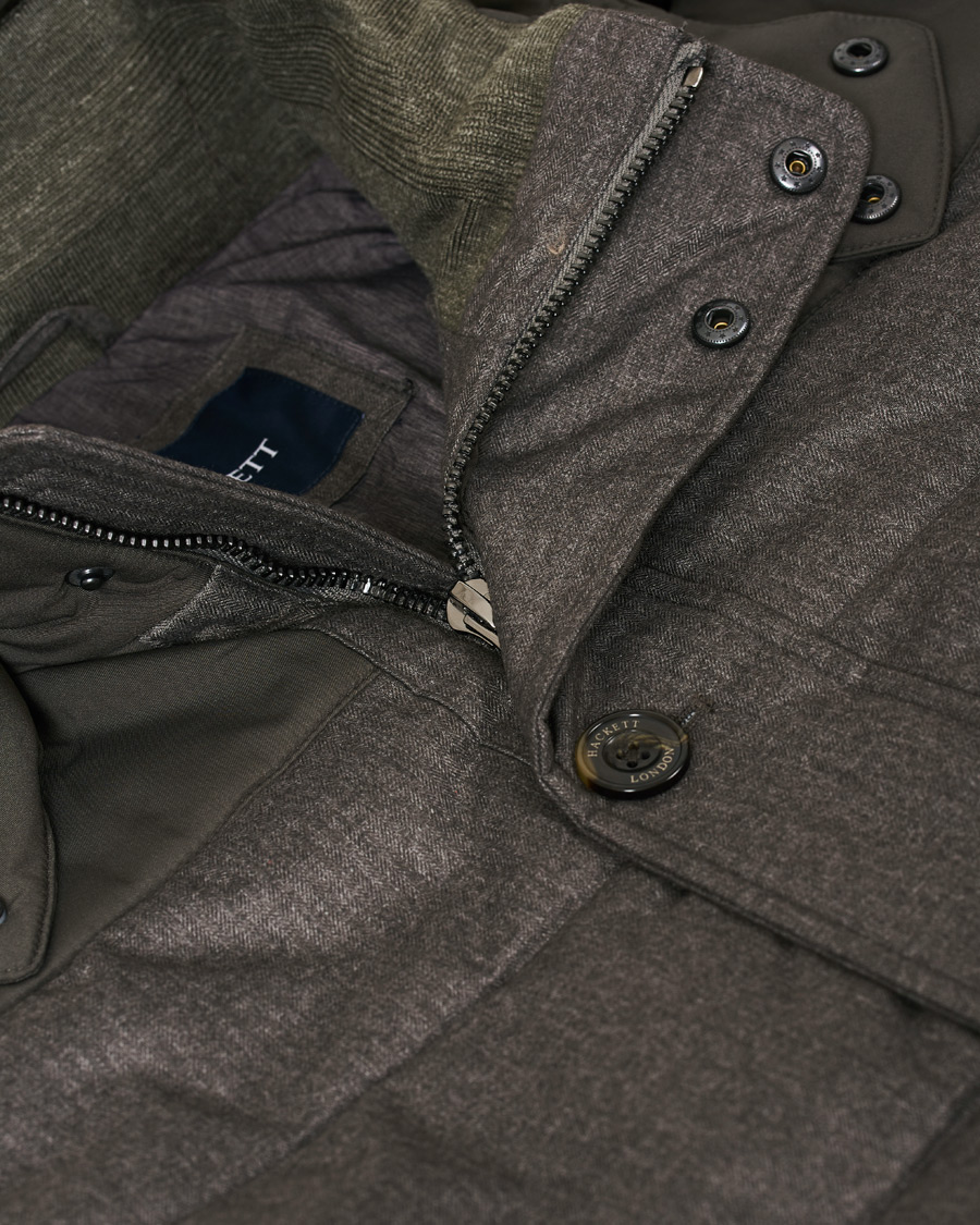 Herre | Jakker | Hackett | Classic Puffer Grey