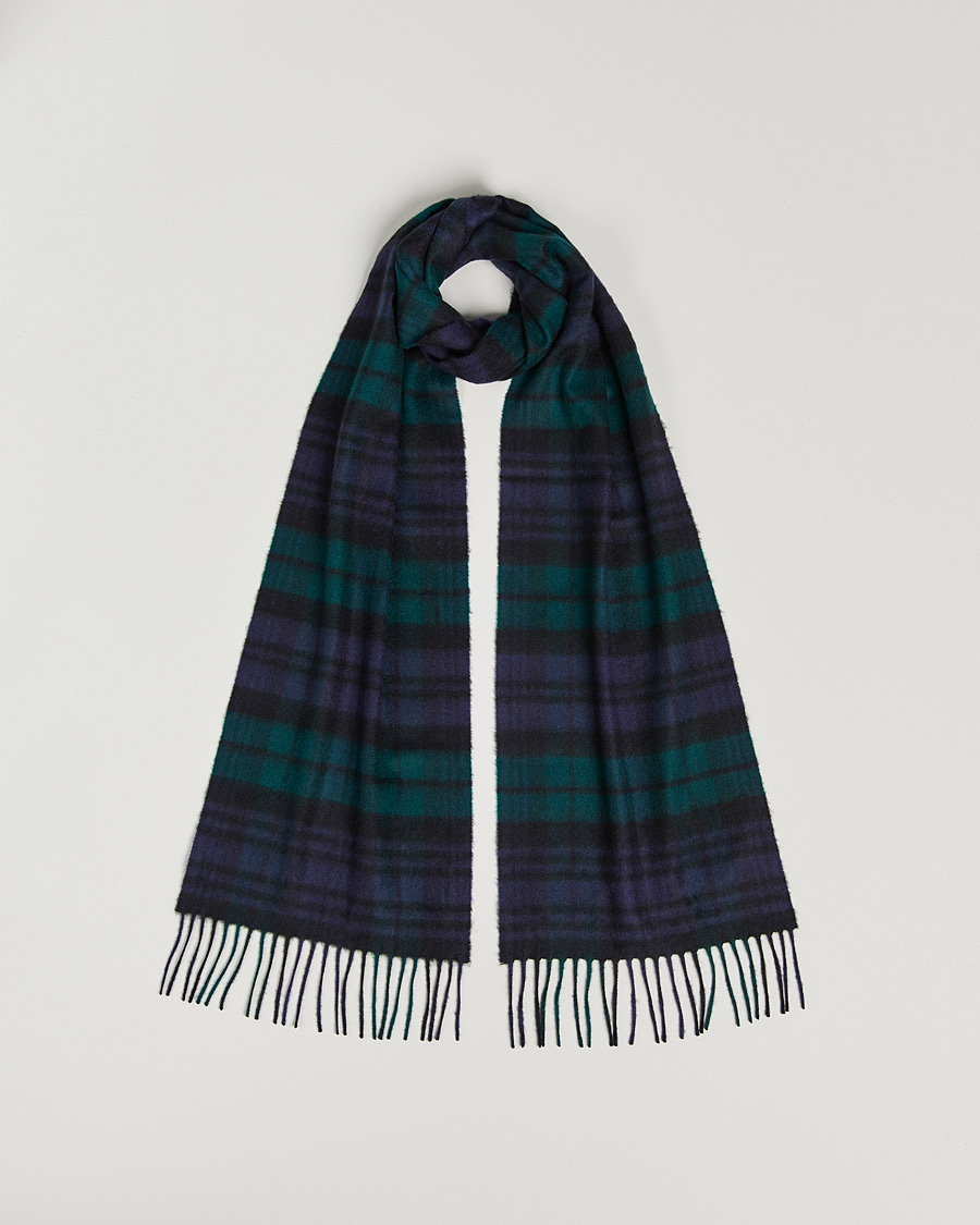 Herre | Johnstons of Elgin Cashmere Scarf Black Watch | Johnstons of Elgin | Cashmere Scarf Black Watch