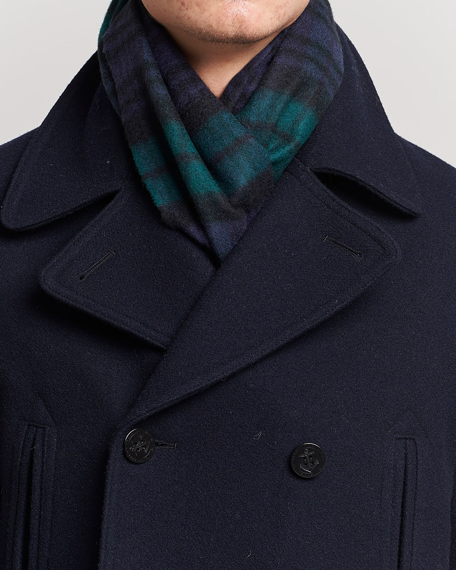 Herre | Johnstons of Elgin Cashmere Scarf Black Watch | Johnstons of Elgin | Cashmere Scarf Black Watch
