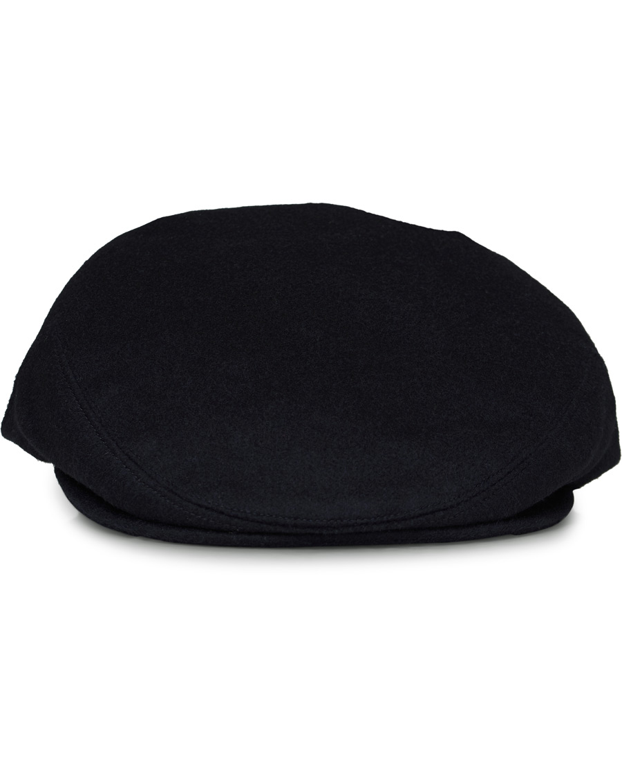Herre | Lock & Co Hatters Glen Flat Loden Cap Navy | Lock & Co Hatters | Glen Flat Loden Cap Navy