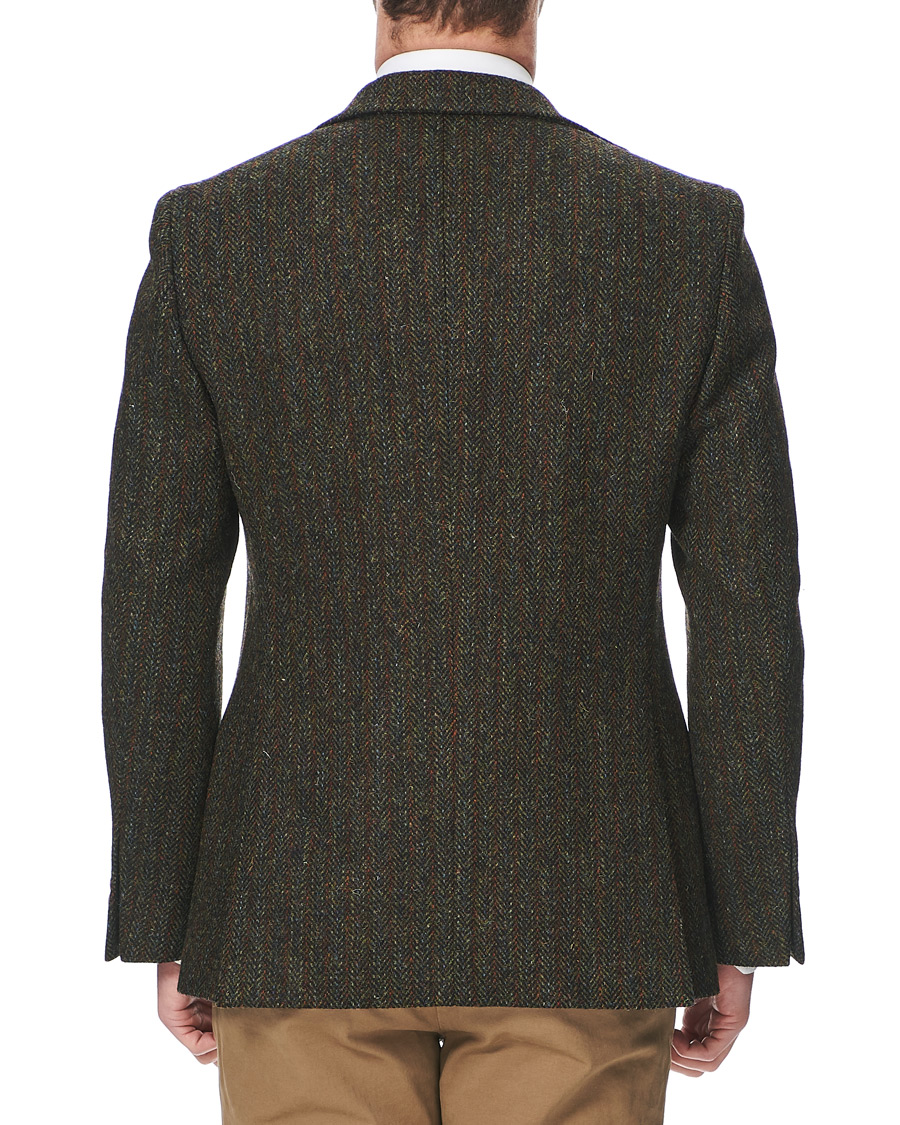 Herre | Blazere & jakker | Walker Slater | Edward Harris Tweed Herringbone Blazer Green