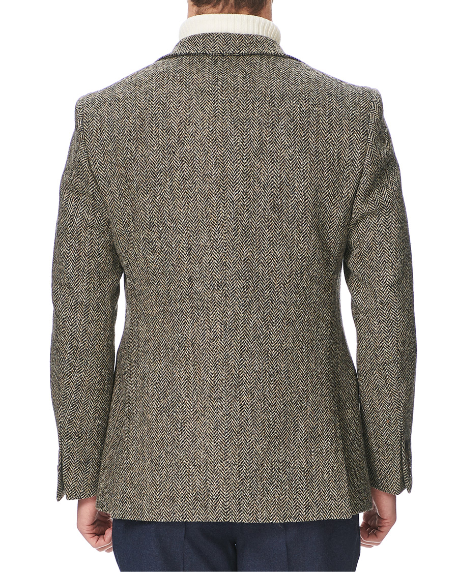 Herre | Blazere & jakker | Walker Slater | Edward Harris Tweed Herringbone Blazer Charcoal