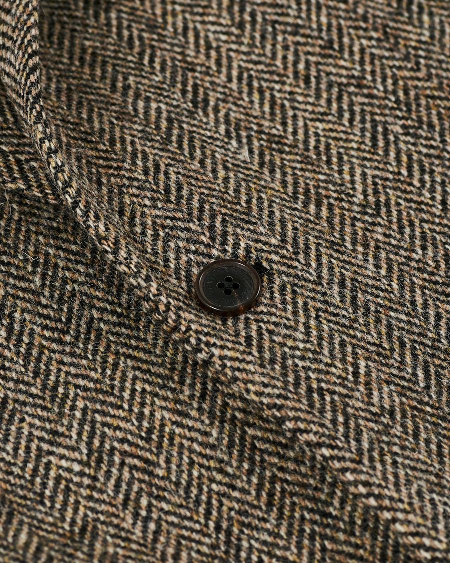 Herre | Blazere & jakker | Walker Slater | Edward Harris Tweed Herringbone Blazer Charcoal