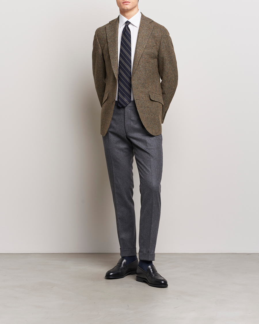 Herre | Blazere & jakker | Walker Slater | Edward Wool Donegal Blazer Moss Green