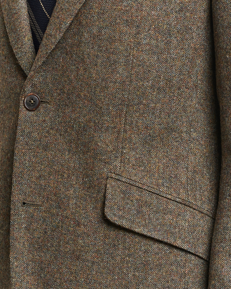 Herre | Blazere & jakker | Walker Slater | Edward Wool Donegal Blazer Moss Green