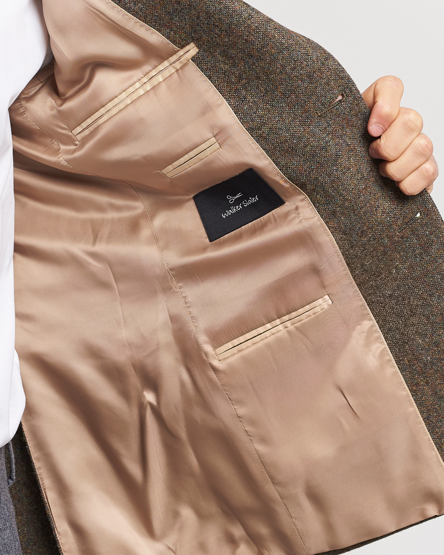 Herre | Blazere & jakker | Walker Slater | Edward Wool Donegal Blazer Moss Green