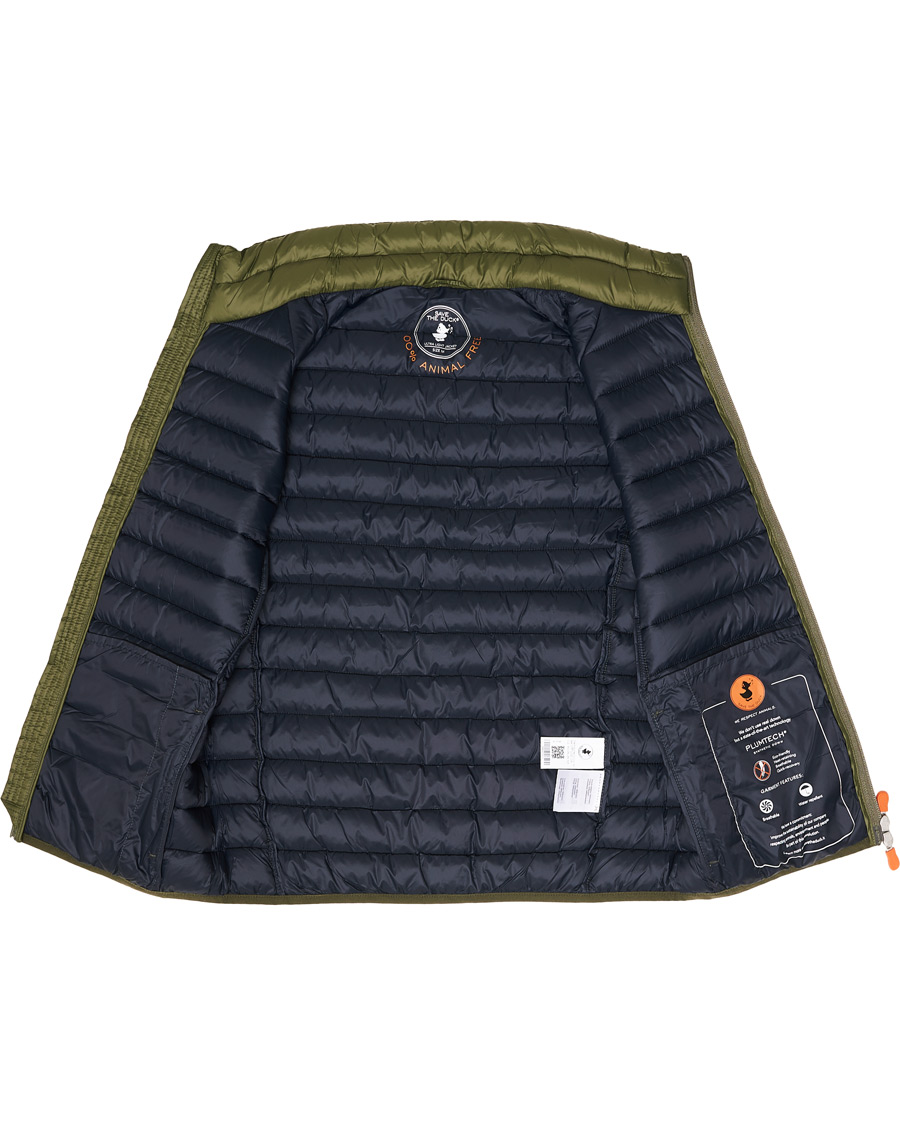 Herre | Jakker | Save The Duck | Lightweight Padded Vest Dusty Olive