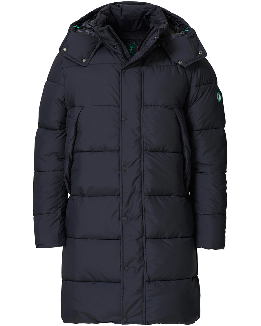 Herre | Jakker | Save The Duck | Recycled Padded Parka Ebony Grey