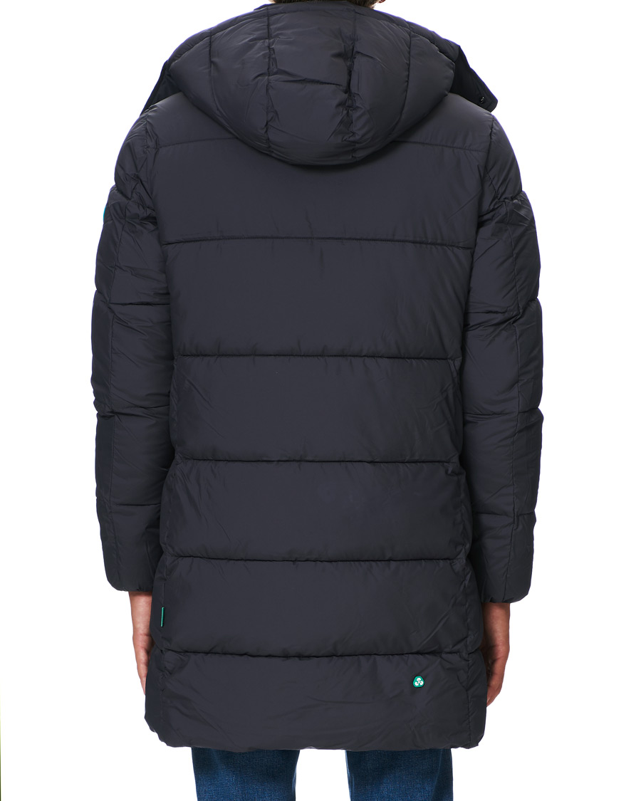 Herre | Jakker | Save The Duck | Recycled Padded Parka Ebony Grey