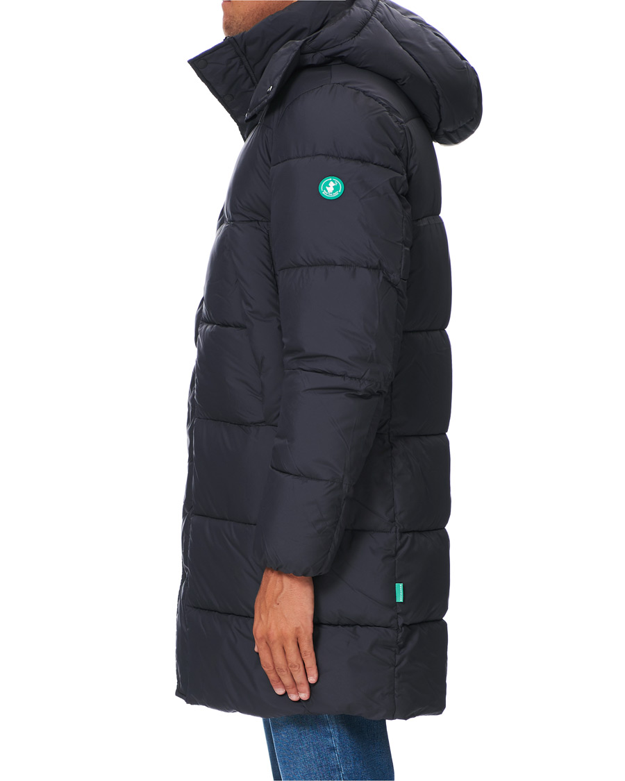 Herre | Jakker | Save The Duck | Recycled Padded Parka Ebony Grey
