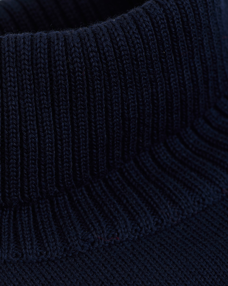 Herre | Trøjer | Stenströms | Heavy Knitted Merino Rollneck Navy