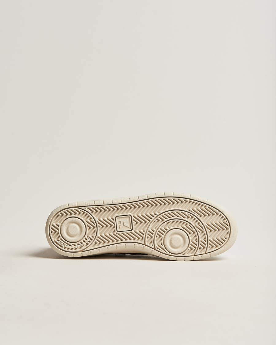 Herre | Veja V-10 Leather Sneaker White Nautico/Pekin | Veja | V-10 Leather Sneaker White Nautico/Pekin