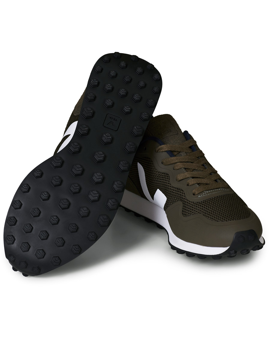 Herre | Veja SDU Vegan Running Sneaker Olive White Natural | Veja | SDU Vegan Running Sneaker Olive White Natural