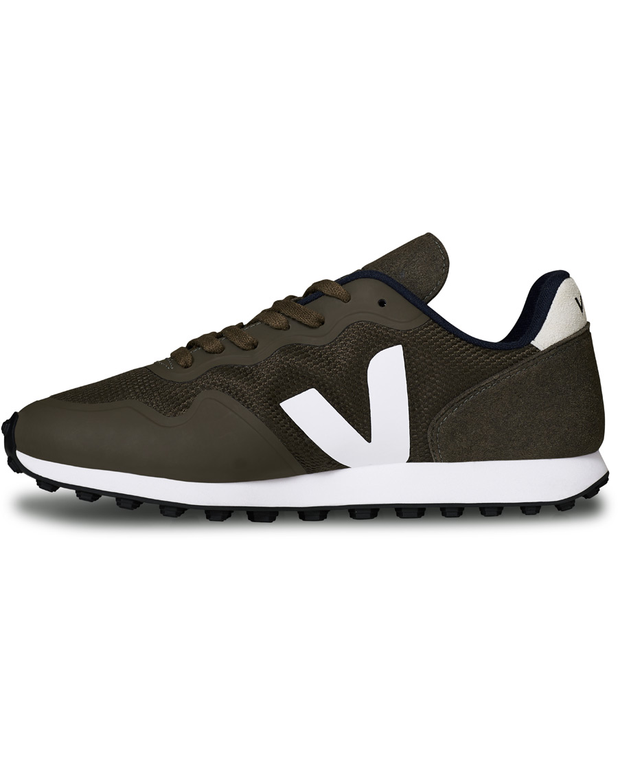 Herre | Veja SDU Vegan Running Sneaker Olive White Natural | Veja | SDU Vegan Running Sneaker Olive White Natural
