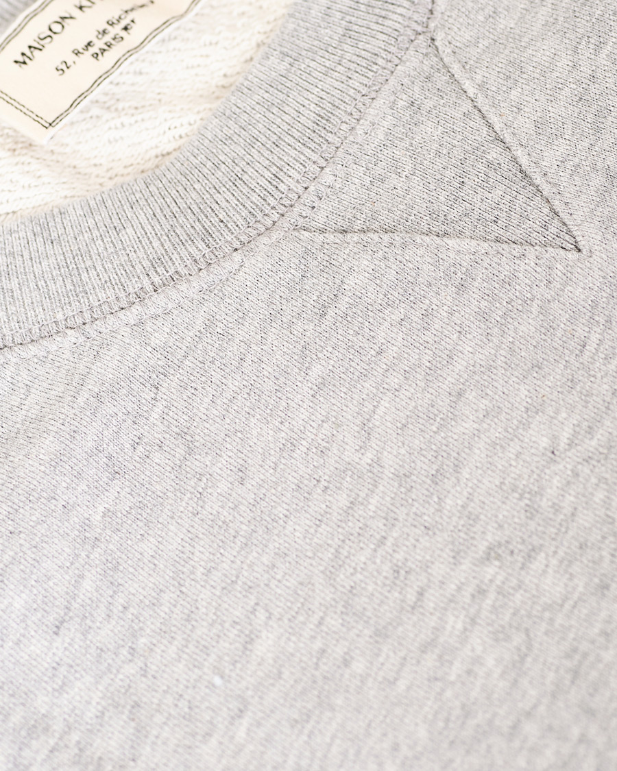 Herre | Trøjer | Maison Kitsuné | Parisien Sweatshirt Grey Melange