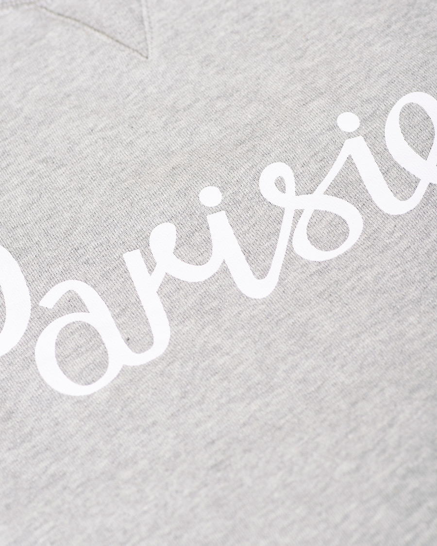 Herre | Trøjer | Maison Kitsuné | Parisien Sweatshirt Grey Melange