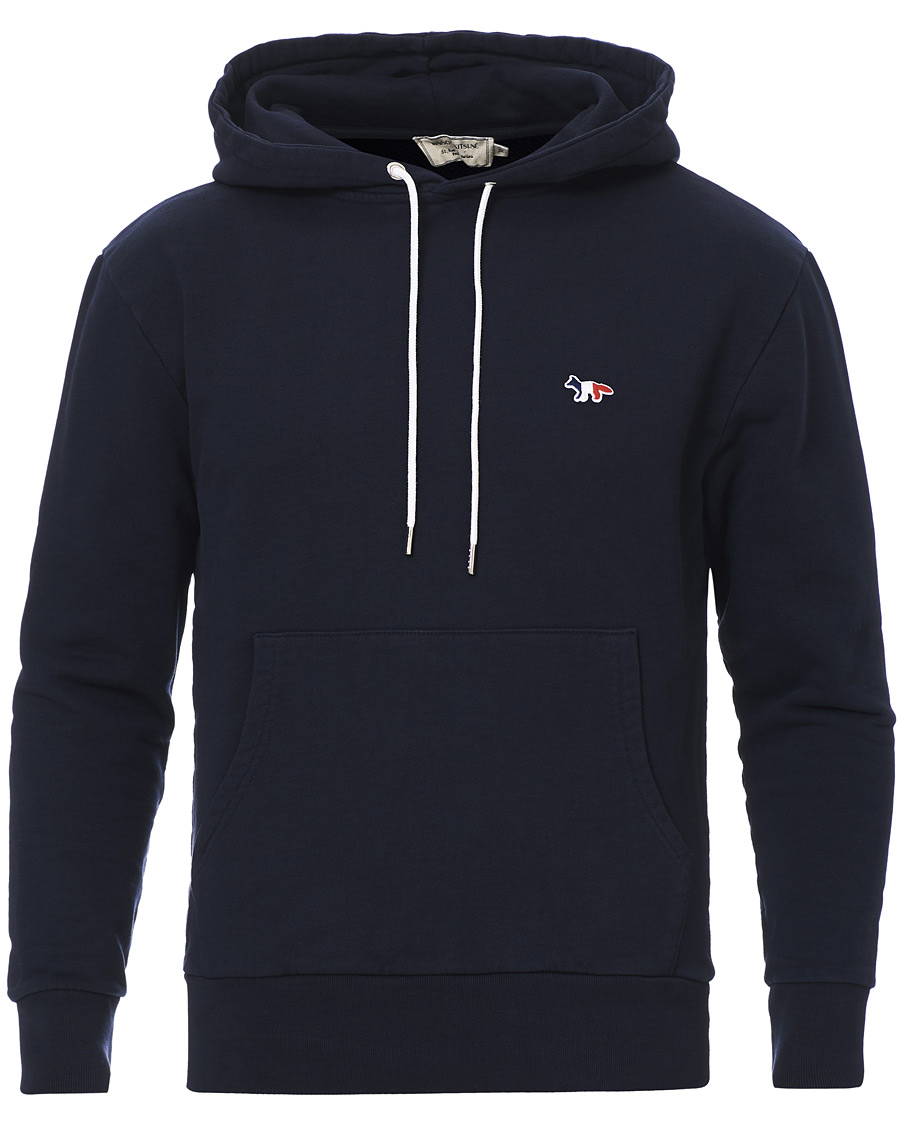 Herre | Trøjer | Maison Kitsuné | Tricolor Fox Hoodie Navy